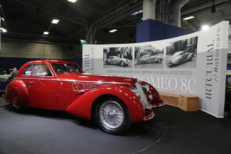  - Rétromobile 2019 - Artcurial | nos photos de l'Alfa Romeo 8C 2900 B